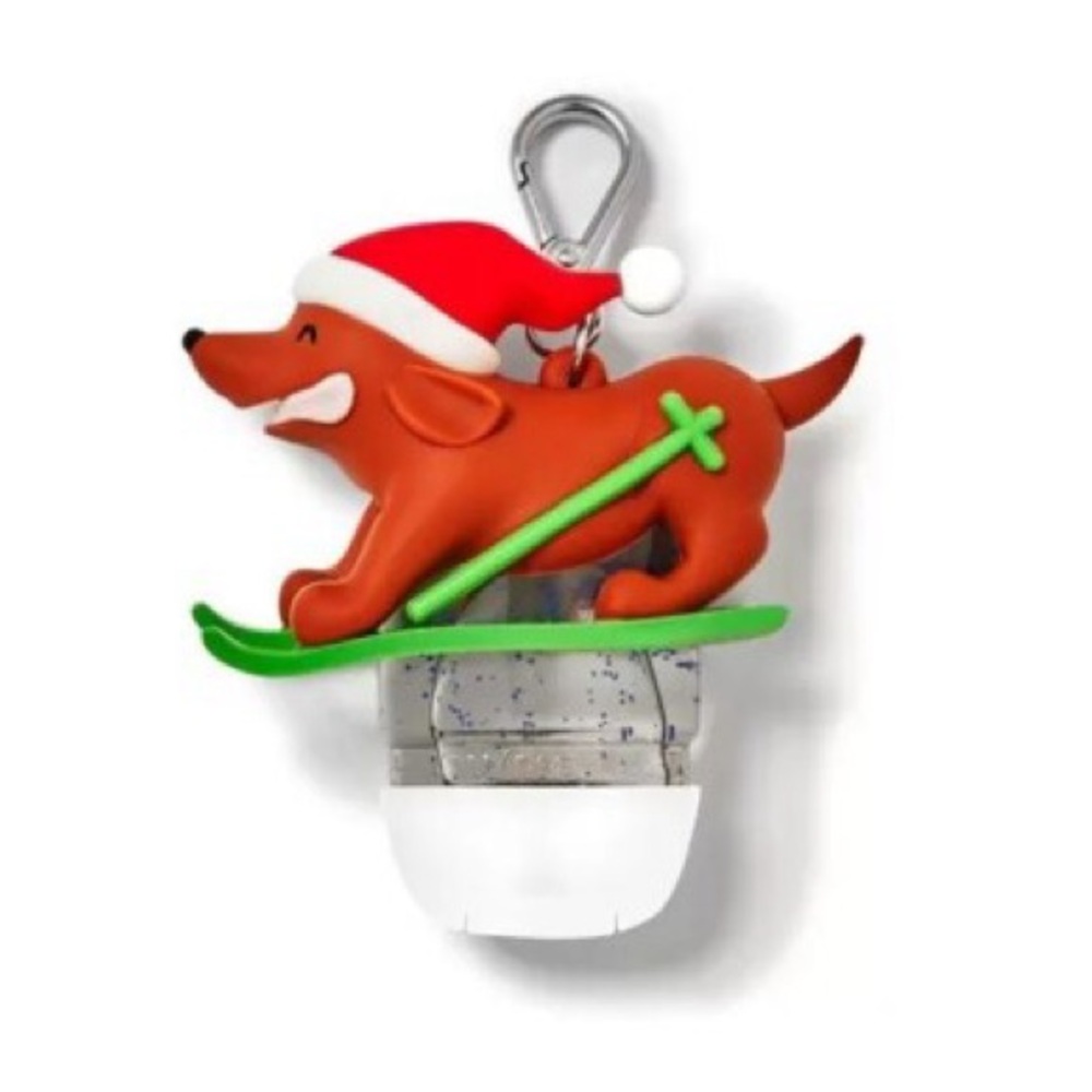 Bath  & Body  Works  Skiing  Dog  PocketBac  Holder